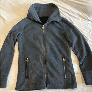 Calvin Klein Performance Charcoal Utility Jacket